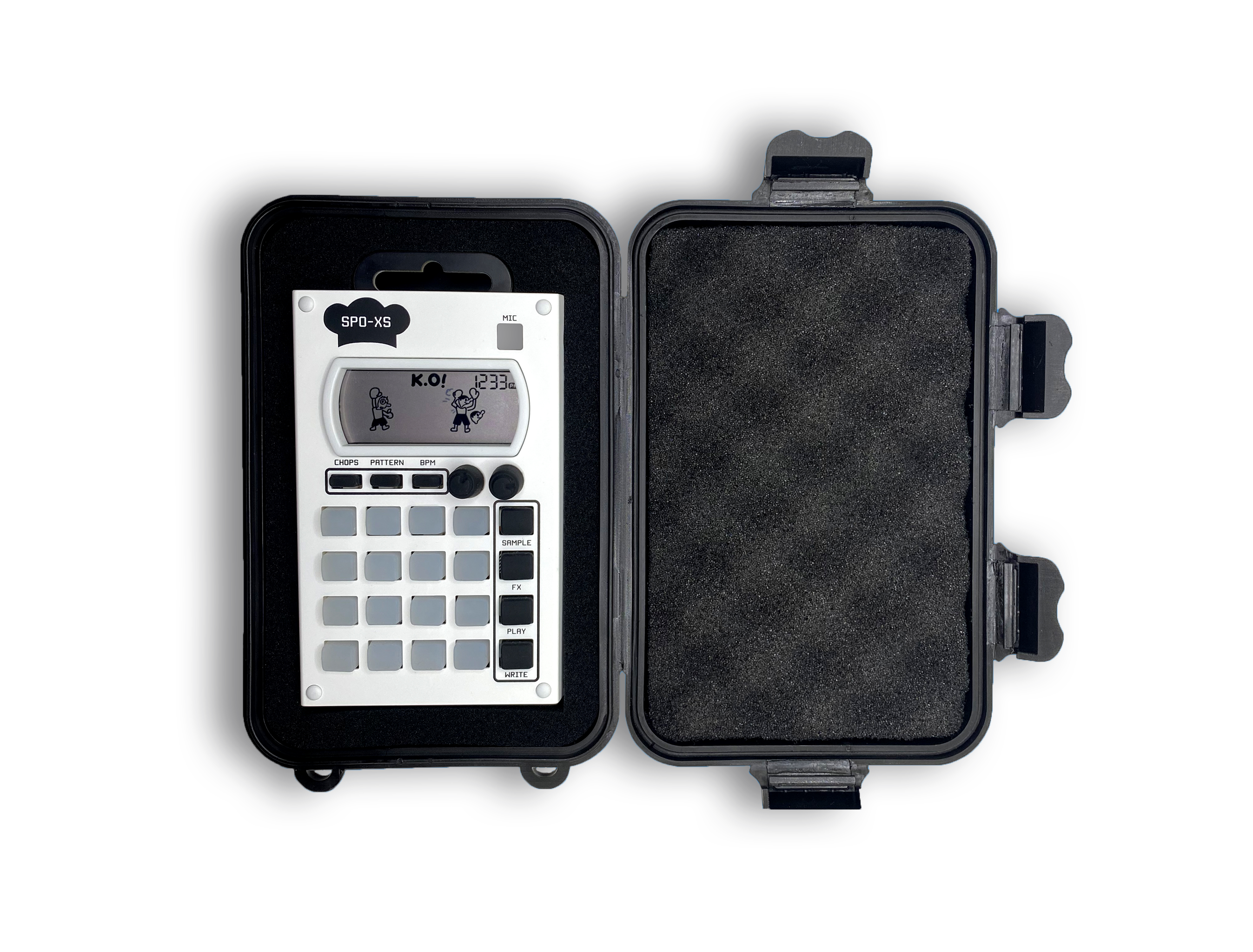 SPO-XS Pocket Operatorケース BKRSCLB Edition SPO-XS Case w/ Travel Box
