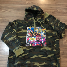 Load image into Gallery viewer, Issue Number One Hoodie (Green Camo)