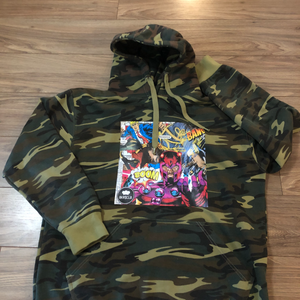 Issue Number One Hoodie (Green Camo)