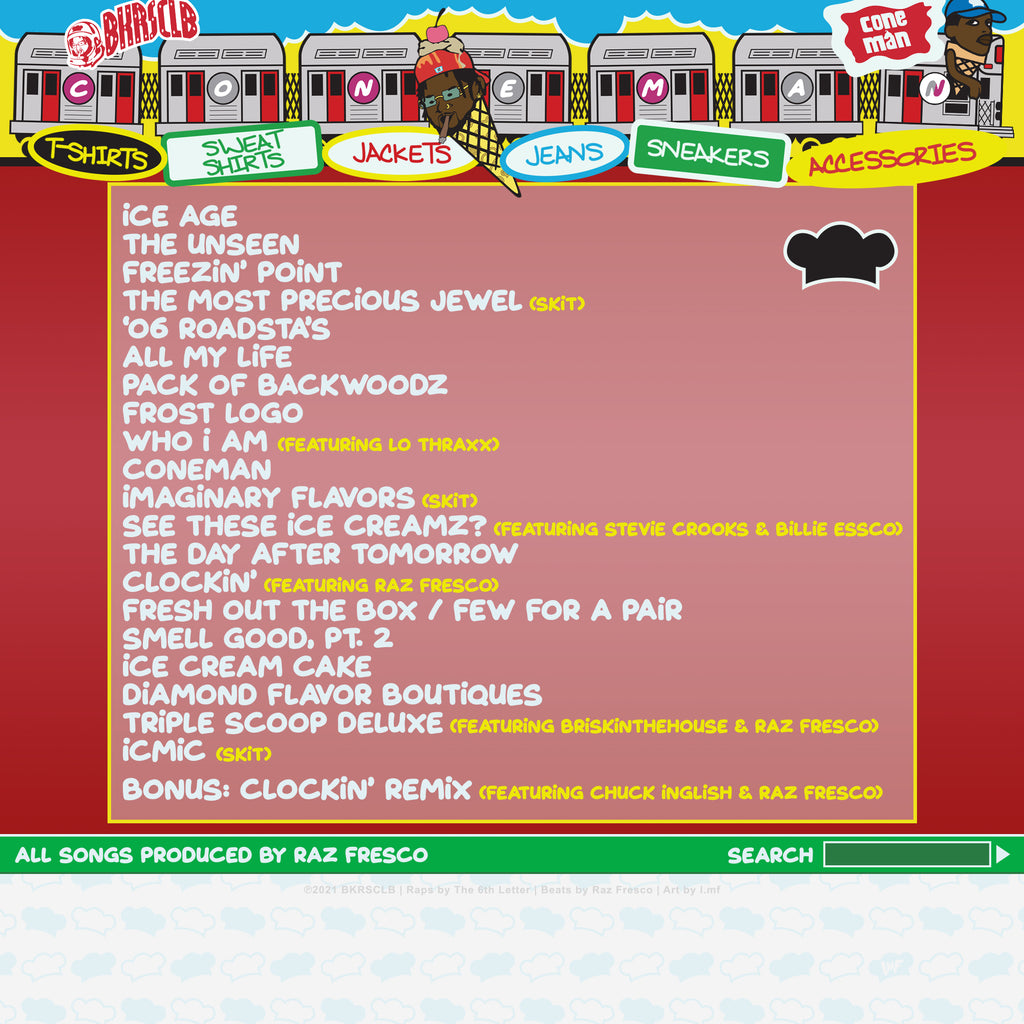 The 6th Letter "CONEMAN" Digital Album