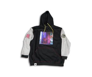 Issue Number Seven Hoodie (Black/Grey)