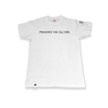 Load image into Gallery viewer, &quot;Preserve The Culture&quot; T-Shirt | White