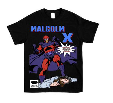 Magneto-X Defeats Mystery God T-Shirt (BLACK)
