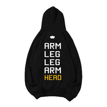 Load image into Gallery viewer, Arm Leg Leg Arm Head | Hoodie