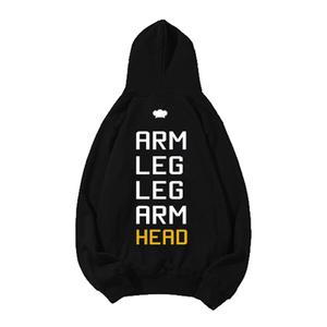 Arm Leg Leg Arm Head | Hoodie