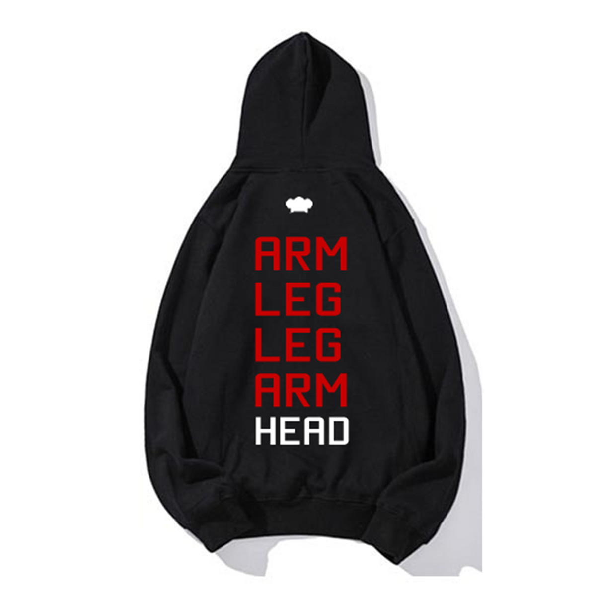 Arm Leg Leg Arm Head Hoodie BKRSCLB STORE