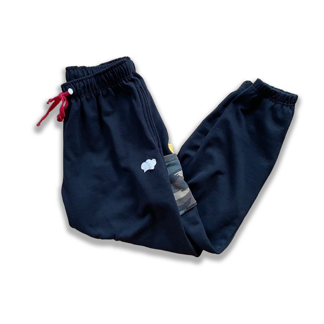 Club Sweats | Black/Camo