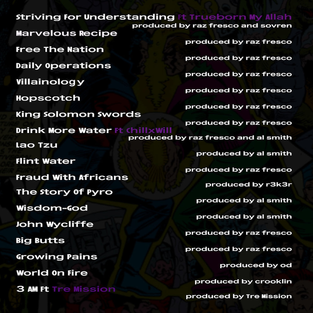 Raz Fresco "Magneto Was Right Issue #5" Digital Album